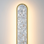 Бра перламутровый Lunaris 60 см варинант исполнения - 4 | Loft Concept в Барнауле