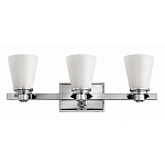 Бра для ванных комнат с белыми стеклянными конусными плафонами Hinkley варинант исполнения - 1 | Loft Concept в Барнауле