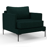 Мебельная ткань Шенилл темно-зеленый цвет 138 см T4-36 варинант исполнения - 11 | Loft Concept в Барнауле