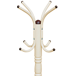 Вешалка напольная бежевая с 4-мя металлическими крючками Noble Branches варинант исполнения - 2 | Loft Concept в Барнауле