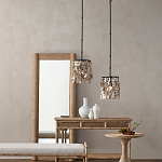 Подвесной светильник с подвесками из устричных раковин Sea Ravens варинант исполнения - 2 | Loft Concept в Барнауле