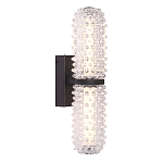 Бра с факутрным стеклянным плафоном Sonora варинант исполнения - 2 | Loft Concept в Барнауле