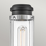 Бра для ванных комнат с прозрачным цилиндрическим плафоном на круглом основании Hinkley варинант исполнения - 8 | Loft Concept в Барнауле