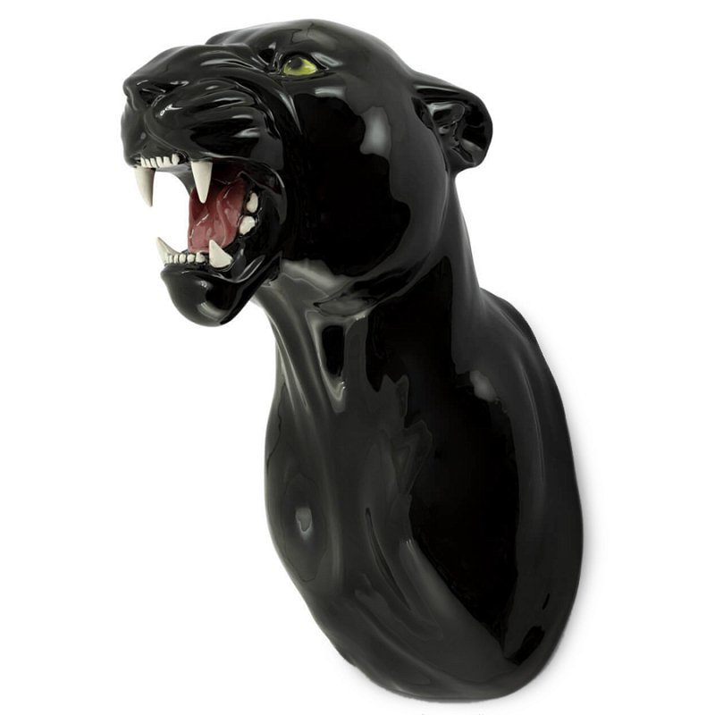Аксессуар на стену Пантера Abhika LEOPARD HEAD HANGING Черный Аксессуар на стену Пантера Abhika LEOPARD HEAD HANGING Черный в Барнауле | Loft Concept