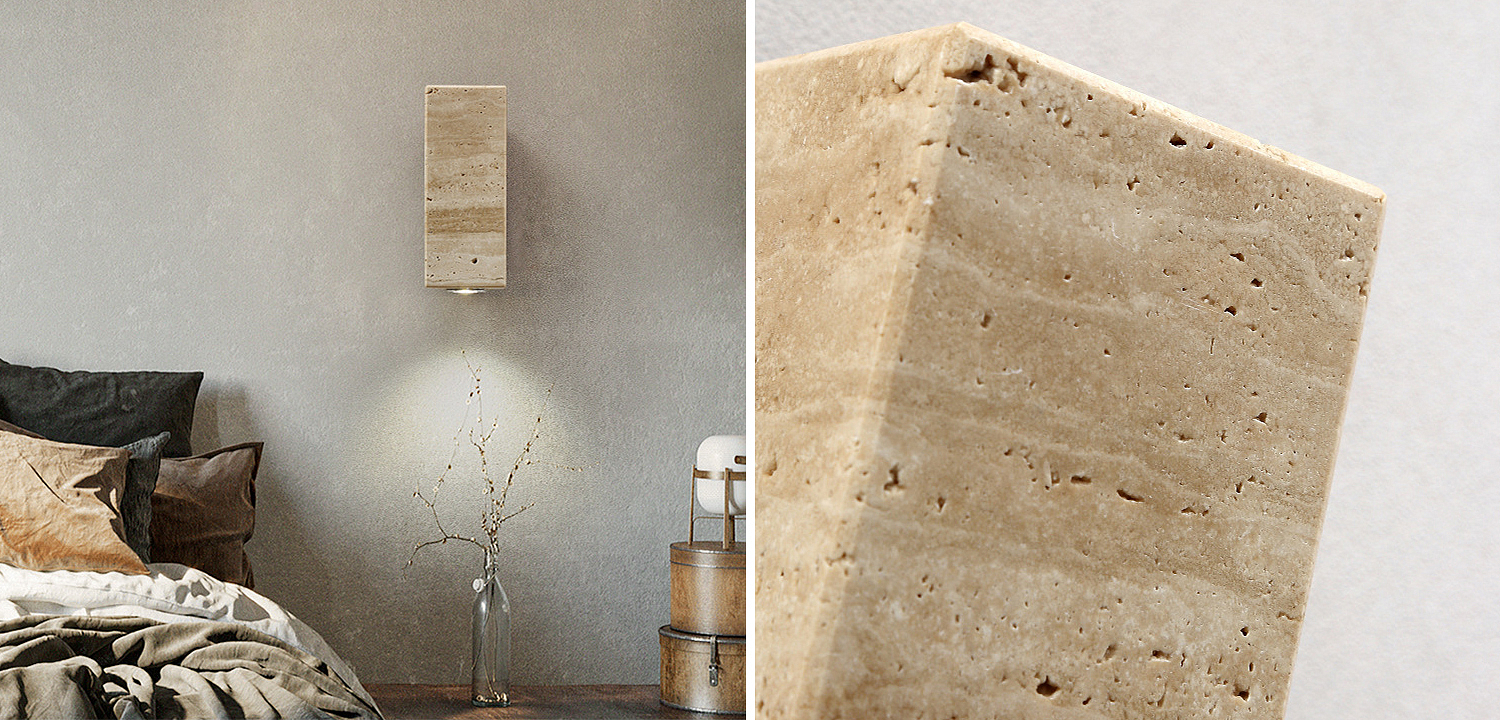 Бра Travertine Spot Wall Lamp Бра Travertine Spot Wall Lamp - Loft-Concept в Барнауле