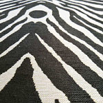 Мебельная ткань Шенилл черно-белый принт 140 см T3-1 варинант исполнения - 3 | Loft Concept в Барнауле