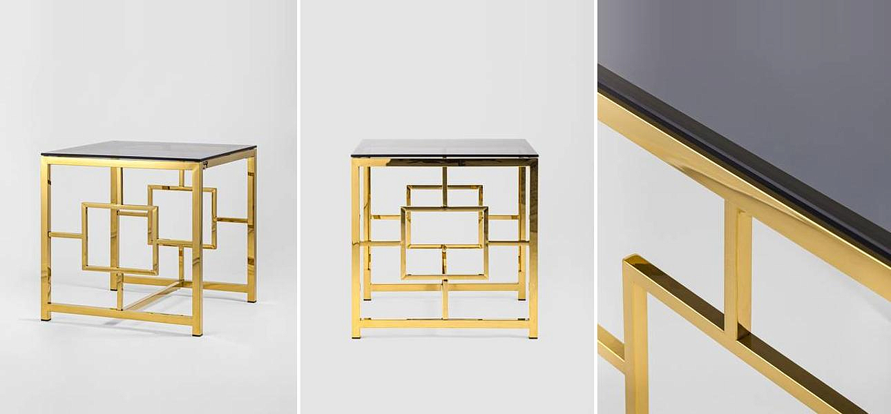 Стол приставной Milan Tables Gold Стол приставной Milan Tables Gold - Loft-Concept в Барнауле