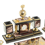 Настольный письменный набор из яшмы Manager Organizer варинант исполнения - 5 | Loft Concept в Барнауле