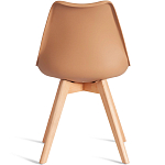 Стул с мягким сиденьем Arvika Latte варинант исполнения - 4 | Loft Concept в Барнауле