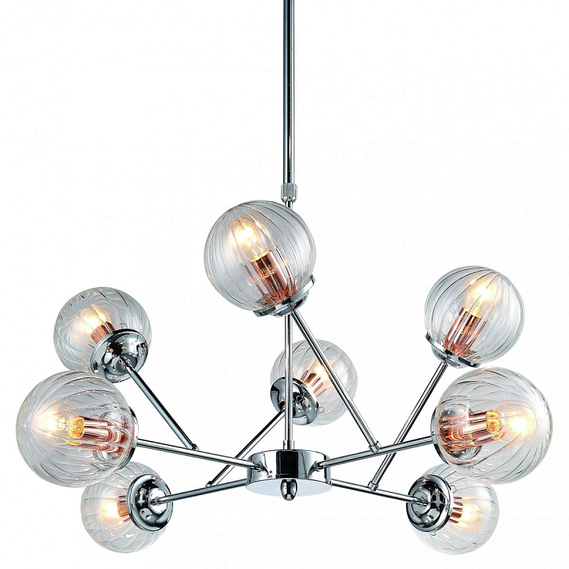 Люстра Proto Chandelier Хром Люстра Proto Chandelier Хром в Барнауле | Loft Concept