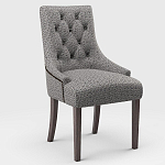 Мебельная ткань Шенилл серый цвет 142 см T4-46 варинант исполнения - 5 | Loft Concept в Барнауле