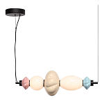 Подвесной светильник фигруный с керамическими элементами 18W LED Fragrant Light варинант исполнения - 1 | Loft Concept в Барнауле