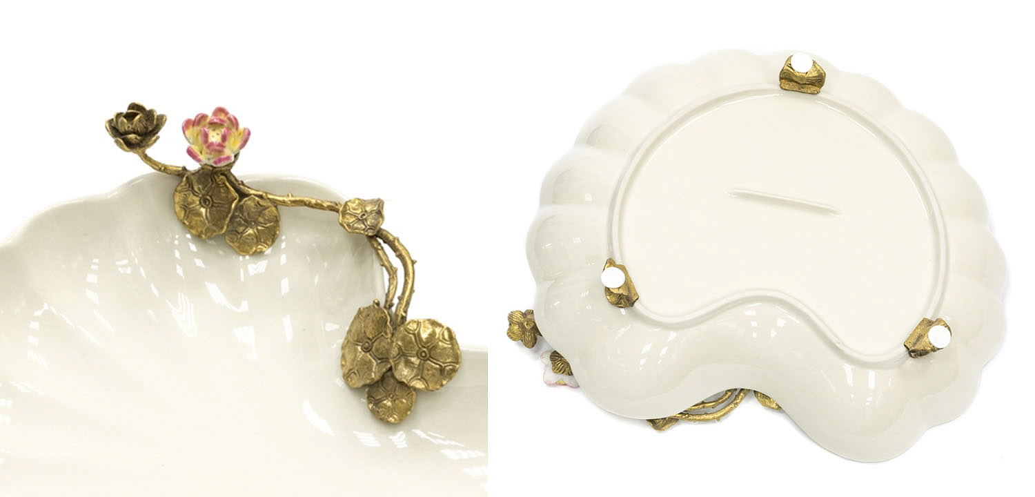 Блюдо Dish White Shell Блюдо Dish White Shell - Loft-Concept в Барнауле