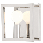 Бра настенное квадратной формы Wristband серебро варинант исполнения - 1 | Loft Concept в Барнауле