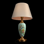 Настольная лампа голубая с изображением птиц Slip Away варинант исполнения - 4 | Loft Concept в Барнауле