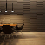 Гипсовая 3D Панель M-07 варинант исполнения - 1 | Loft Concept в Барнауле