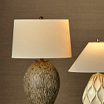 Настольная лампа с текстурным узором Movement of Smooth Lines варинант исполнения - 4 | Loft Concept в Барнауле