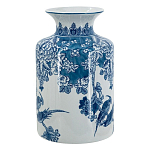 Ваза с мотивами цветущего сада с попугаями Vase Inspired by Nature варинант исполнения - 2 | Loft Concept в Барнауле