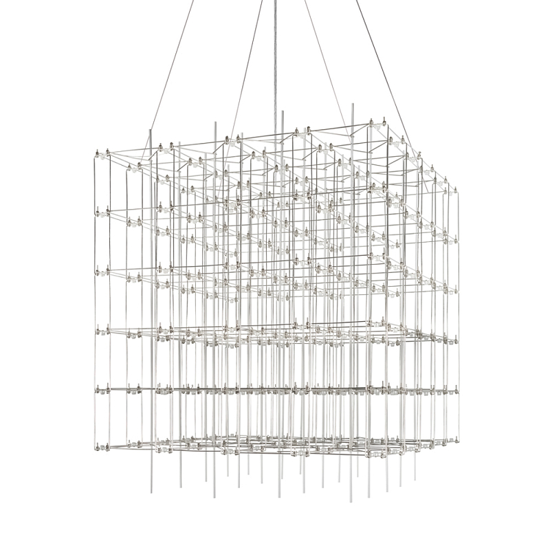Подвесной светильник Fascinating Matrix Хром в Барнауле | Loft Concept 