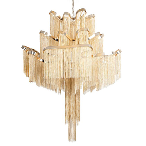 Люстра металлическая Rain of metal