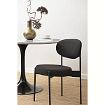 Стул мягкий Alfie Chair черный варинант исполнения - 7 | Loft Concept в Барнауле