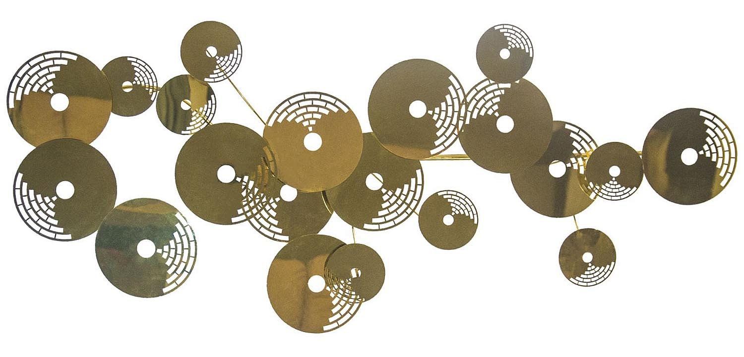 Арт-объект Metal Plates ART gold Арт-объект Metal Plates ART gold - Loft-Concept в Барнауле