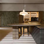 Кухонный гарнитур из натурального камня и дерева INTERSECTION Dada Engenereed Kitchen варинант исполнения - 8 | Loft Concept в Барнауле