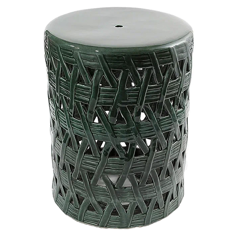 Керамический табурет Ceramic Chair Green Зеленый Керамический табурет Ceramic Chair Green Зеленый в Барнауле | Loft Concept