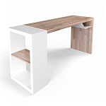 Письменный стол прямоугольный с полочкой под столешницей EcoComb варинант исполнения - 1 | Loft Concept в Барнауле