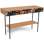 Консоль с принтом на ящиках Elise Console Table варинант исполнения - 17 | Loft Concept в Барнауле