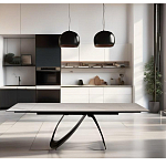 Стол обеденный раскладной керамический Natural Beauty Ceramics варинант исполнения - 5 | Loft Concept в Барнауле