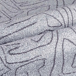 Мебельная ткань Букле серый цвет 140 см T3-10 варинант исполнения - 1 | Loft Concept в Барнауле