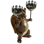 Подсвечник в виде дракона Dragon with Two Candlesticks варинант исполнения - 8 | Loft Concept в Барнауле