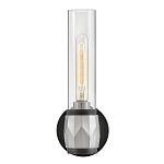 Бра для ванных комнат с прозрачным стеклянным плафоном в форме цилиндра Hinkley варинант исполнения - 4 | Loft Concept в Барнауле