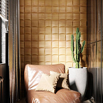 Гипсовая 3D панель с принтографией PM-103 варинант исполнения - 4 | Loft Concept в Барнауле