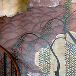 Обои ручная роспись Willow & Waves Original colourway on Edo painted Xuan paper with antiquing варинант исполнения - 2 | Loft Concept в Барнауле