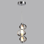 Подвесной светильник с 3-мя рифлеными стеклянными шарами Marcelh Light варинант исполнения - 8 | Loft Concept в Барнауле