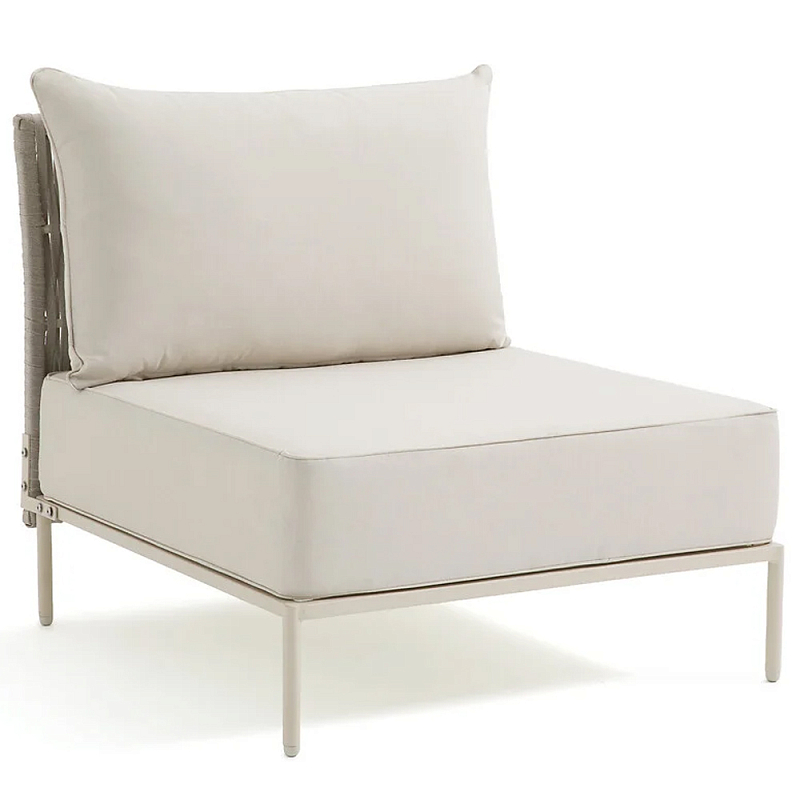 Уличное кресло Alaric Armchair Beige Бежевый Уличное кресло Alaric Armchair Beige Бежевый в Барнауле | Loft Concept