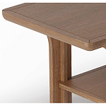 Стол кофейный деревянный с арочным основанием Arch Passage варинант исполнения - 2 | Loft Concept в Барнауле