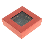 Зеркало карманное двухстороннее круглое из натурального камня Серафинит в подарочной упаковке Gold Stone Mirrors варинант исполнения - 4 | Loft Concept в Барнауле