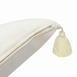 Подушка с цветочным принтом и кисточками Blooming Elegance Harper варинант исполнения - 3 | Loft Concept в Барнауле