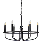 Люстра круглая с 6-ю лампами Kichler варинант исполнения - 1 | Loft Concept в Барнауле