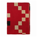 Плед хлопковый по мотивам башкирских орнаментов Ural and Siberian Patterns варинант исполнения - 5 | Loft Concept в Барнауле