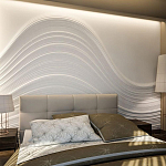 Барельеф BIG WAVE варинант исполнения - 3 | Loft Concept в Барнауле