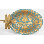 Фарфоровая чаша Золотая стрекоза Marlo Turi варинант исполнения - 3 | Loft Concept в Барнауле