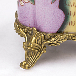 Декоративная ваза из фарфора с бронзовыми вставками Eden Garden варинант исполнения - 4 | Loft Concept в Барнауле