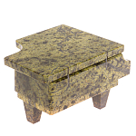 Шкатулка в виде рояля из натурального камня змеевик Stone Casket варинант исполнения - 3 | Loft Concept в Барнауле