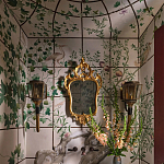 Обои ручная роспись Medici Standard colourway on white Williamsburg варинант исполнения - 1 | Loft Concept в Барнауле