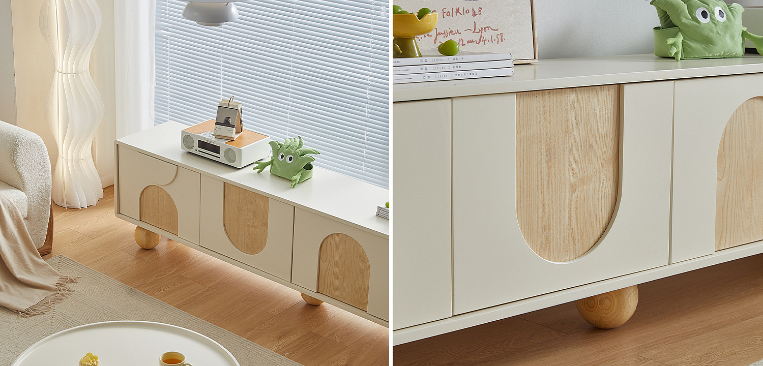 ТВ-тумба Bell Wooden Forms TV Stand ТВ-тумба Bell Wooden Forms TV Stand - Loft-Concept в Барнауле