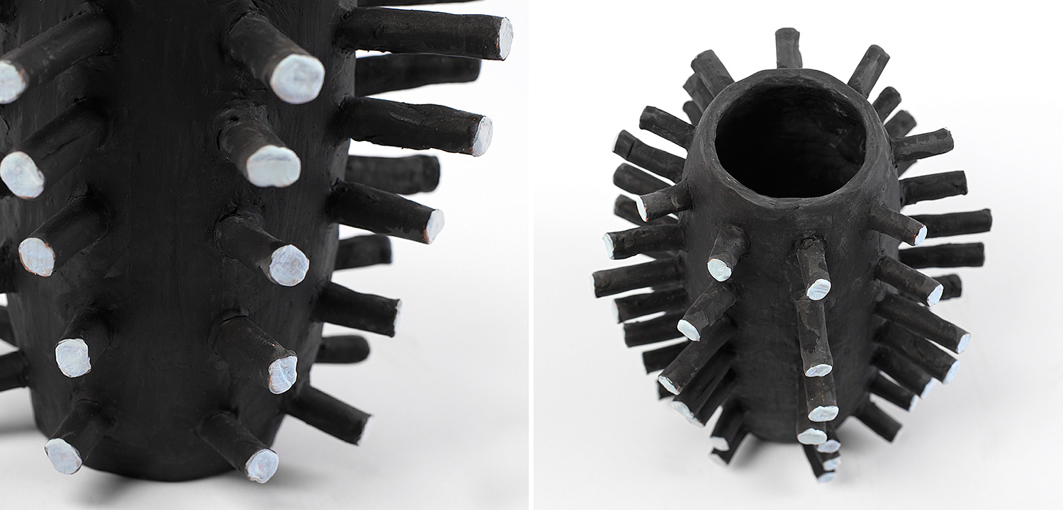 Ваза Shany Round Spikes Vase Ваза Shany Round Spikes Vase - Loft-Concept в Барнауле